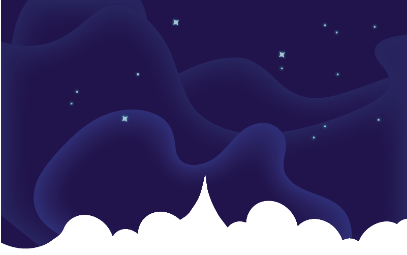 space background for mobile hero